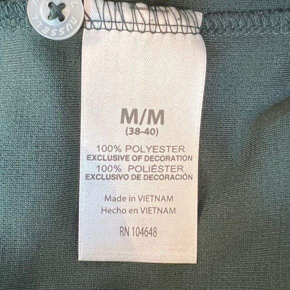 University of Oregon Mens Green Polo Shirt Size M 38-40 - Picture 6 of 10